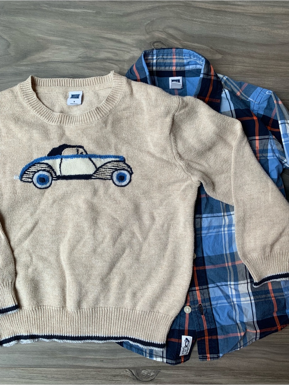 Janie and Jack Car Set